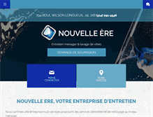 Tablet Screenshot of nouvelleere.net